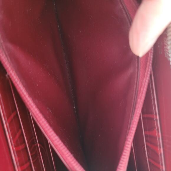 Cartier 12card International Calf Leather Zip Around Wallet Bordeaux Large Box - Picture 12 of 13